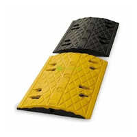 Rubber Speed Breaker - High-Quality Rubber, 1 Meter Size, Yellow & Black Color | Durable, Easy to Install, Minimal Maintenance, Warranty Included