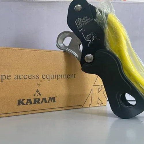 Yellow & Black Karam Steel Grip Descender