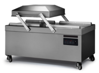 Double Chamber Vacuum Packaging Machine - Stainless Steel, New, Automatic, 3kw Power, Silver Color | 230v Electric, 5 Min Heating Time, 50 Hz Frequency