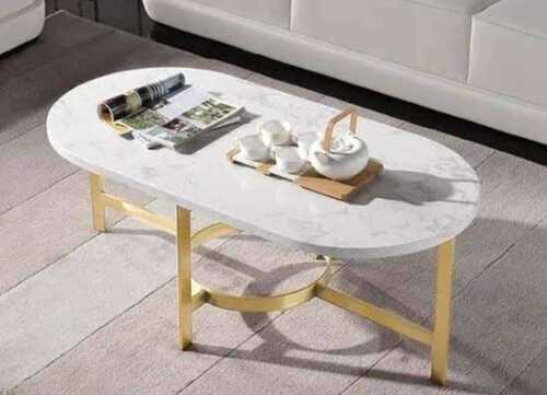SS Marble Top Center Table