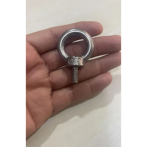 Silver M8 Ss 304 Eye Bolt