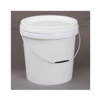 Plastic White Fertilizer Bucket