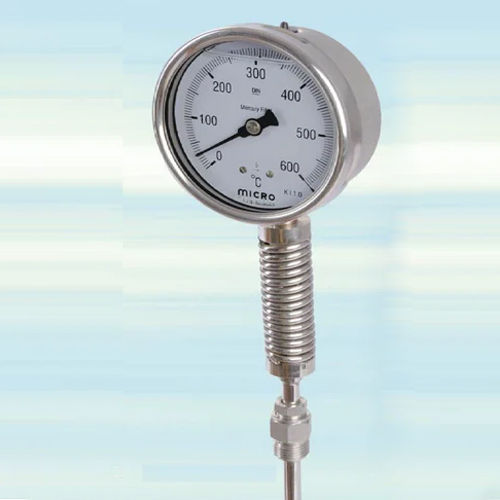 Mercury Filled Temperature Gauge