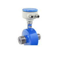 Threaded Type Electromagnetic Flow Meter - High-Grade Stainless Steel, Customized Sizes | Analog Display, Accurate Readings, Industrial Use