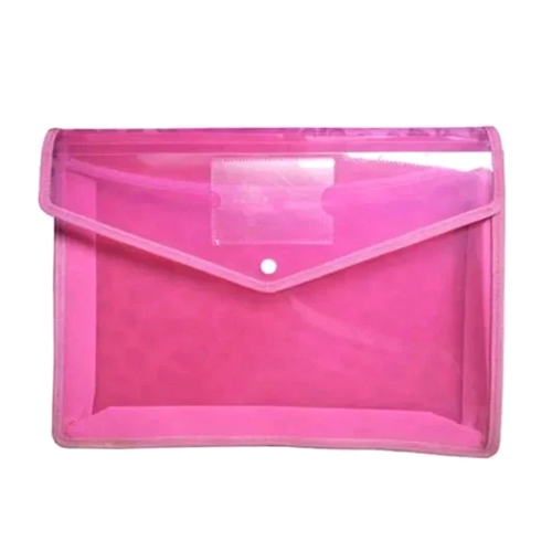 A5 Button File Folder - Plastic Material, Various Sizes Available | High Quality Suitable for Office Use, Durable and Stylish Design