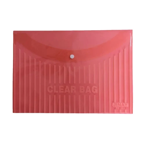 Plastic Button File Folder - Durable Plastic, Various Sizes Available | High Quality Design for Document Organization