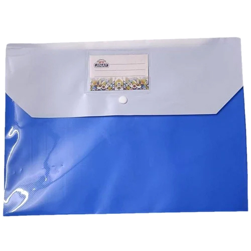 DP212 Button File Folder - Plastic | High Quality, For Document Use, Available in Various Sizes