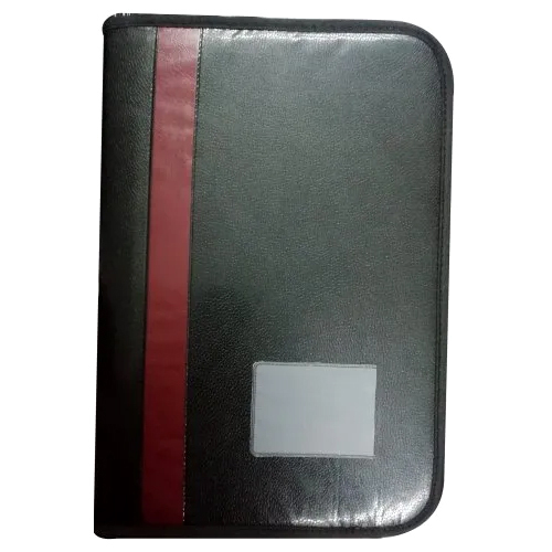 Leather Office File Holder - Leather, Various Sizes Available, Rectangular Shape | High Quality Material, Plain Style