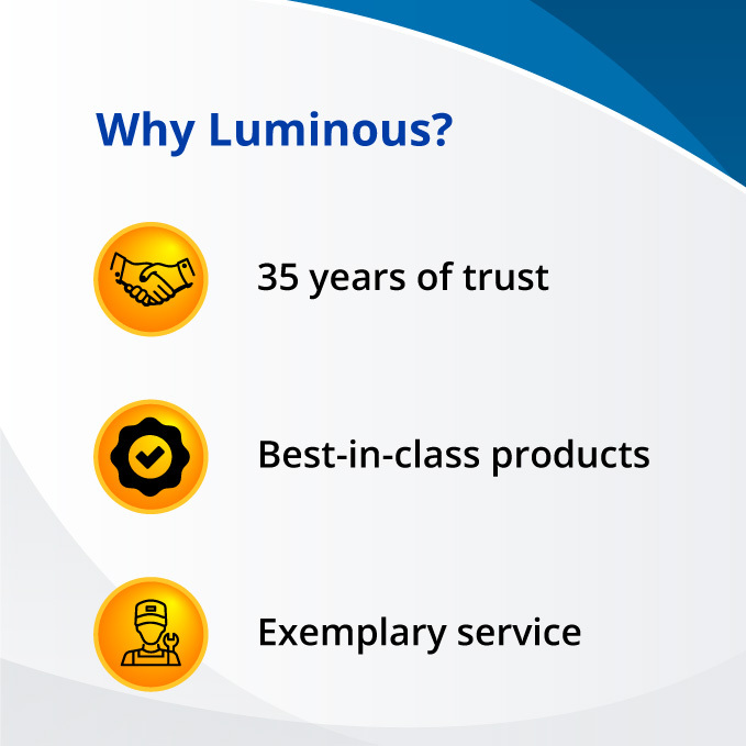 Luminous Home UPS 1500VA Zelio plus1700