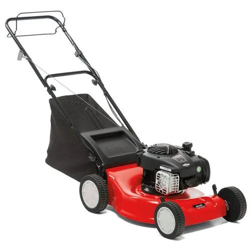 Plastic Coated Petrol Lawn Mower