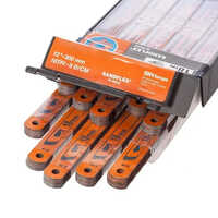Flexible Hand Hacksaw Blades - High Quality Metal, Various Sizes Available, Orange Color | Durable, Flexible For Industrial Applications