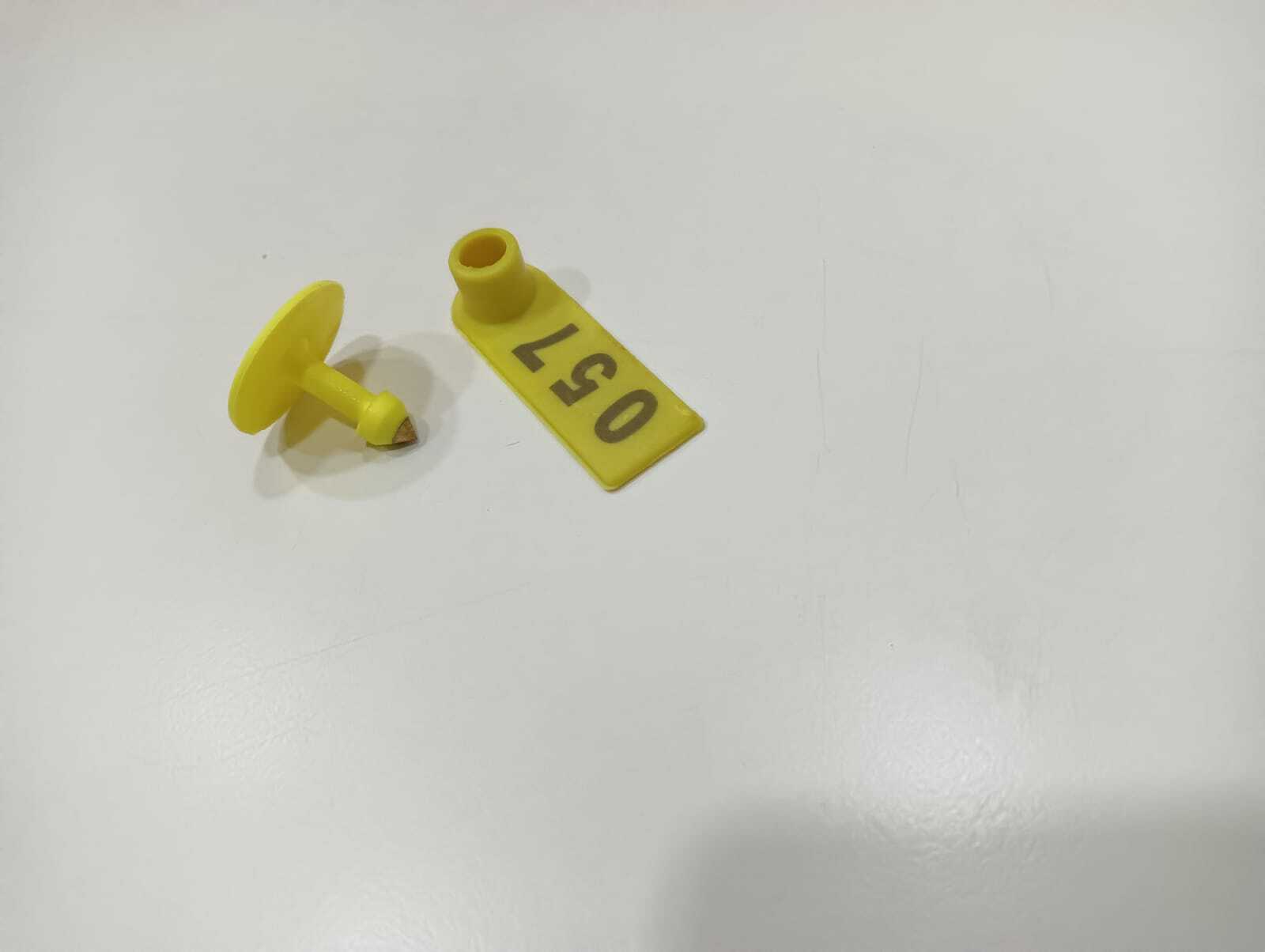 Sheep And Goat Ear Tags ( Yellow Colour )