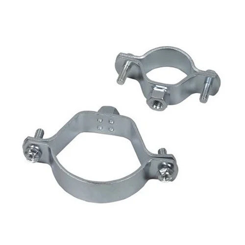 Silver Ss Pipe Clamp