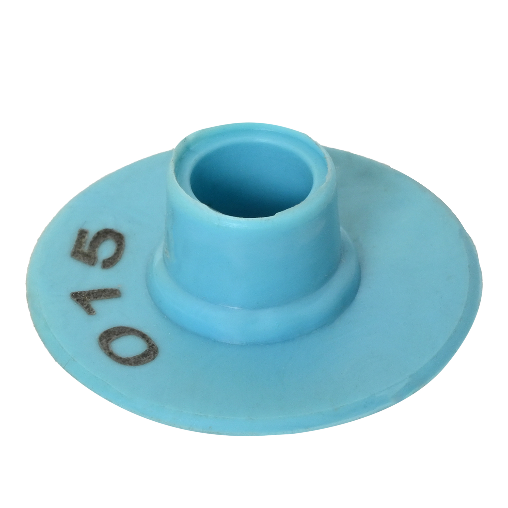 Round Pig Ear Tag ( Blue )