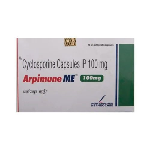 100mg Cyclosorine Capsules IP