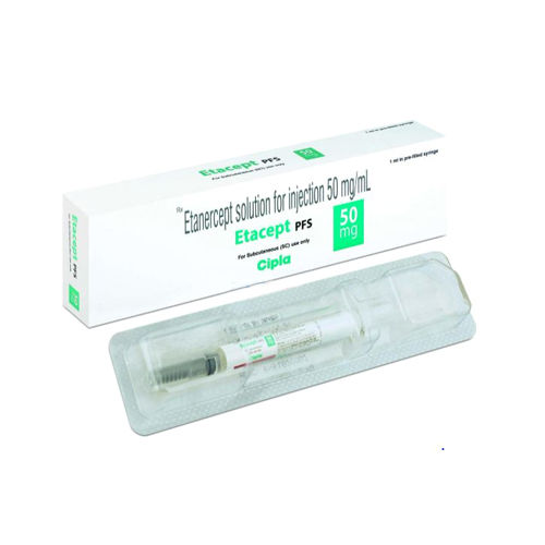 50mg Etanercept Solution For Injection