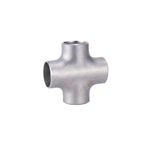 Silver Pipe Cross Fitting