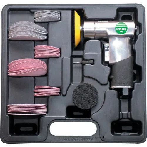 Mini Random Orbital Air Sander Kit