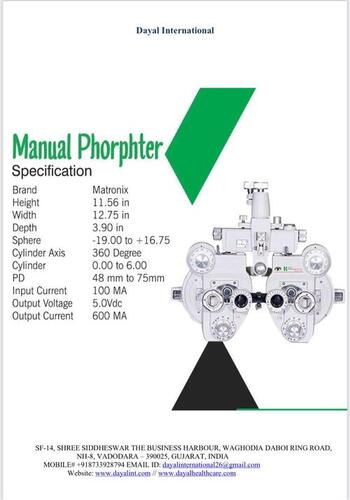 Manual Phorphter