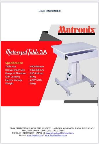 Motorised Table 3A
