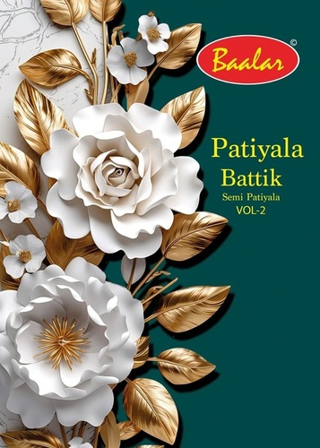 Baalar Battik Patiyala Special Vol-2 - Dress Material