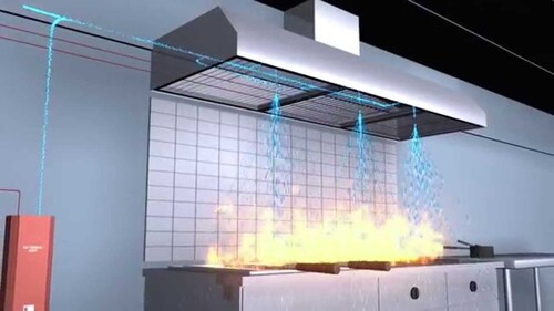 Restaurant Kitchen Fire Suppression System