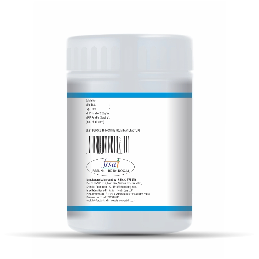 Activist Protein Powder American Icecream flavour 200g
