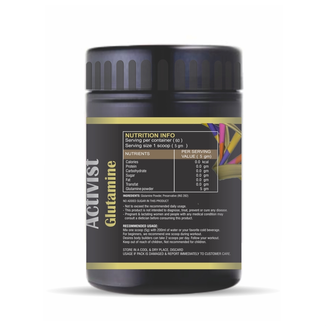 Activist Glutamine Protein Powder 300g