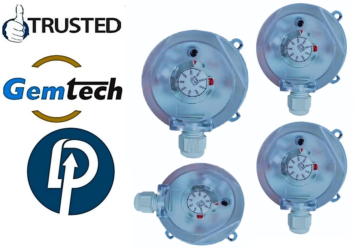 930.80 930.81 930.82 930.83 930.85 930.86 Gemtech Air Differential Pressure switch by Ernakulam Kerala