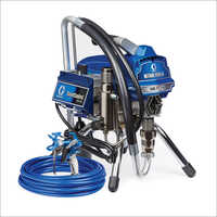 Airless Paint Sprayer Graco 490 Pc - Stainless Steel, High-pressure Hose, Automatic & Computerized Functionality | Ideal For Latex, Lacquer, And Waterproofing