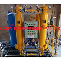 Psa Nitrogen Generator - 5.5 Kw Industrial Automatic Metal Unit , High Purity Nitrogen 93%â±3%, Oxygen 90%â±3%, Human Machine Interface Control