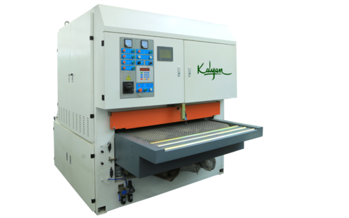 THREE  HEAD WIDE BELT SANDING MACHINE MODEL KI-1300-RP-RP-B