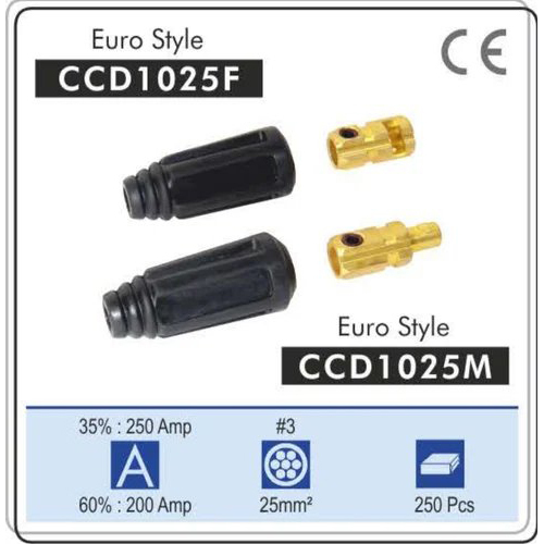 Welding Cable Connector 10-25 male