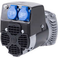 Gray 1.5 Kva Single Phase Alternator Nsmamer Italy- 50hz 3000 Rpm