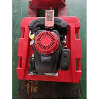 Red & Black High Discharge Floating Pump With Hk344  4 Stroke  Air Cooled Engine