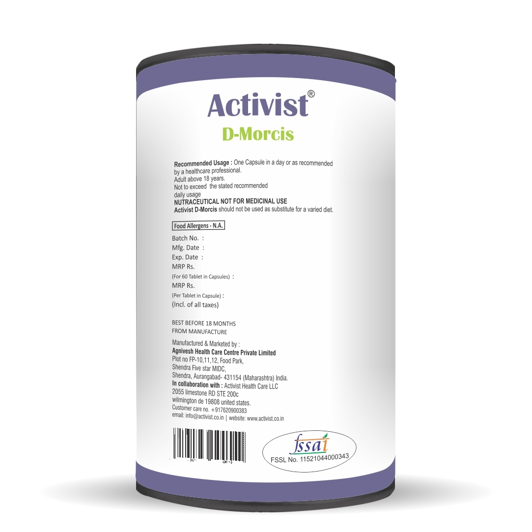 Activist D Morcis Join Pain Tablets in Capsules 60 capsules