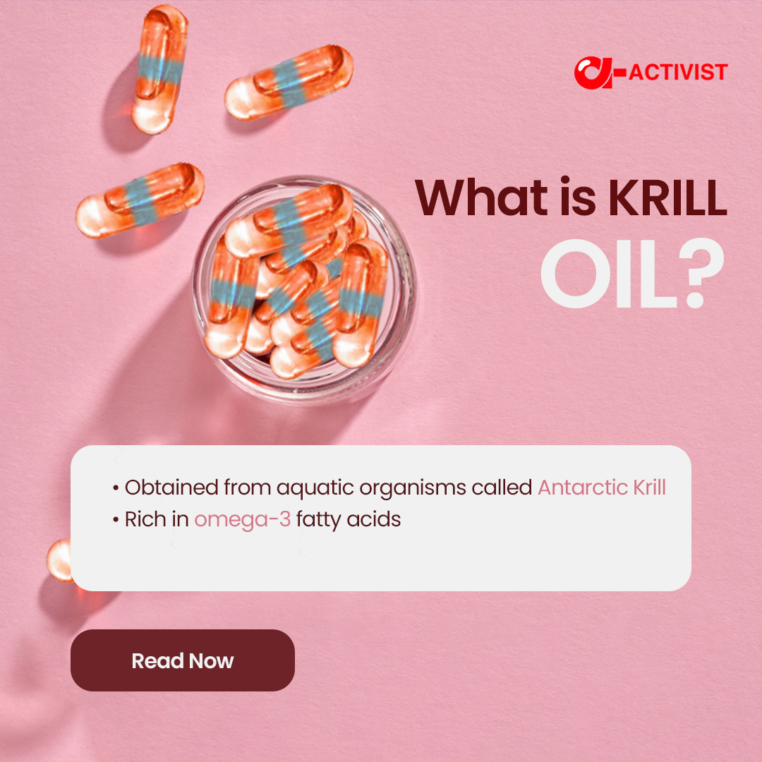 Activist Krill Oil Strip 30 liquid capsules