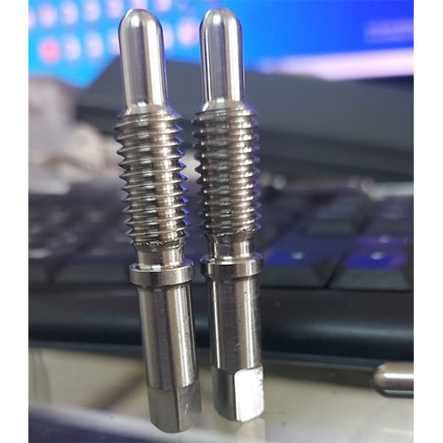 Silver Oxygen Valve Spindle