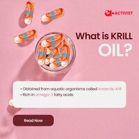 Activist Krill Oil 60 Liquid Capsules