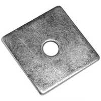 Bimetal Square Washers - Copper 20 Aluminium 80, 1mm To 3mm Thickness, Red And White Color, Electroplated Finish | Warranty Included