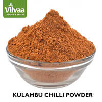 Kulambu Chilli Powder - 500 G, Raw Powder Form, Red Color, 12 Months Shelf Life, Keep In Cool & Dry Place