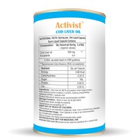 Activist Cod Liver 60 Liquid Capsules