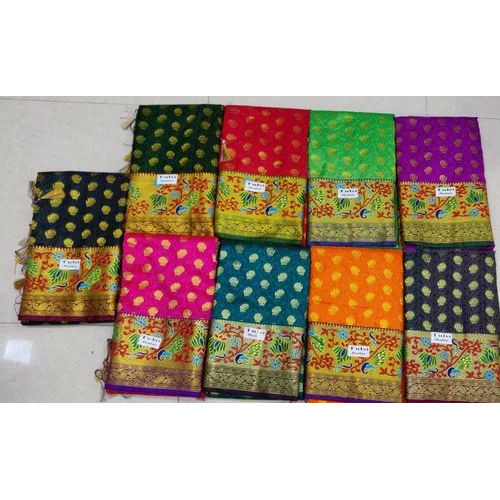 Multicolor Paithani Silk Saree