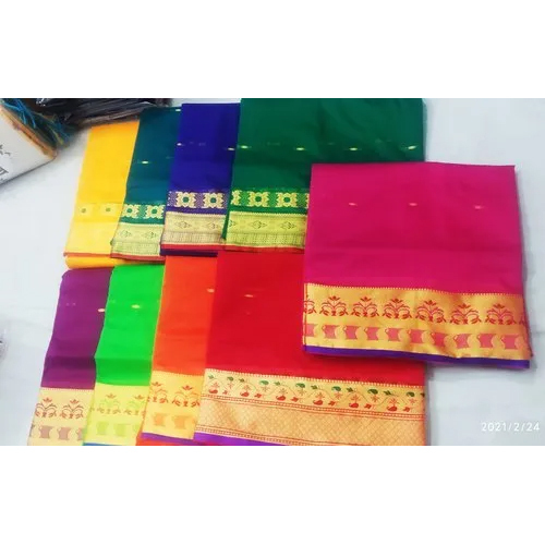 Multicolor Yevla Paithani Saree