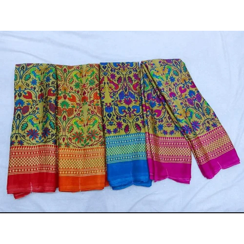 Creap silk saree