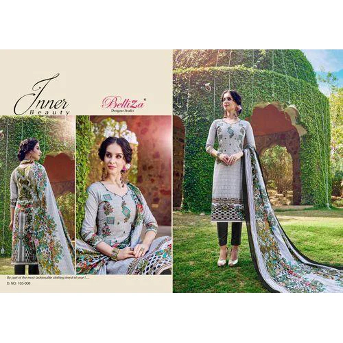 Trendy Semi Stitched Suit