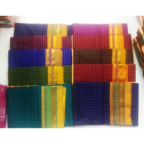 Multicolor Irkal Cotton Saree