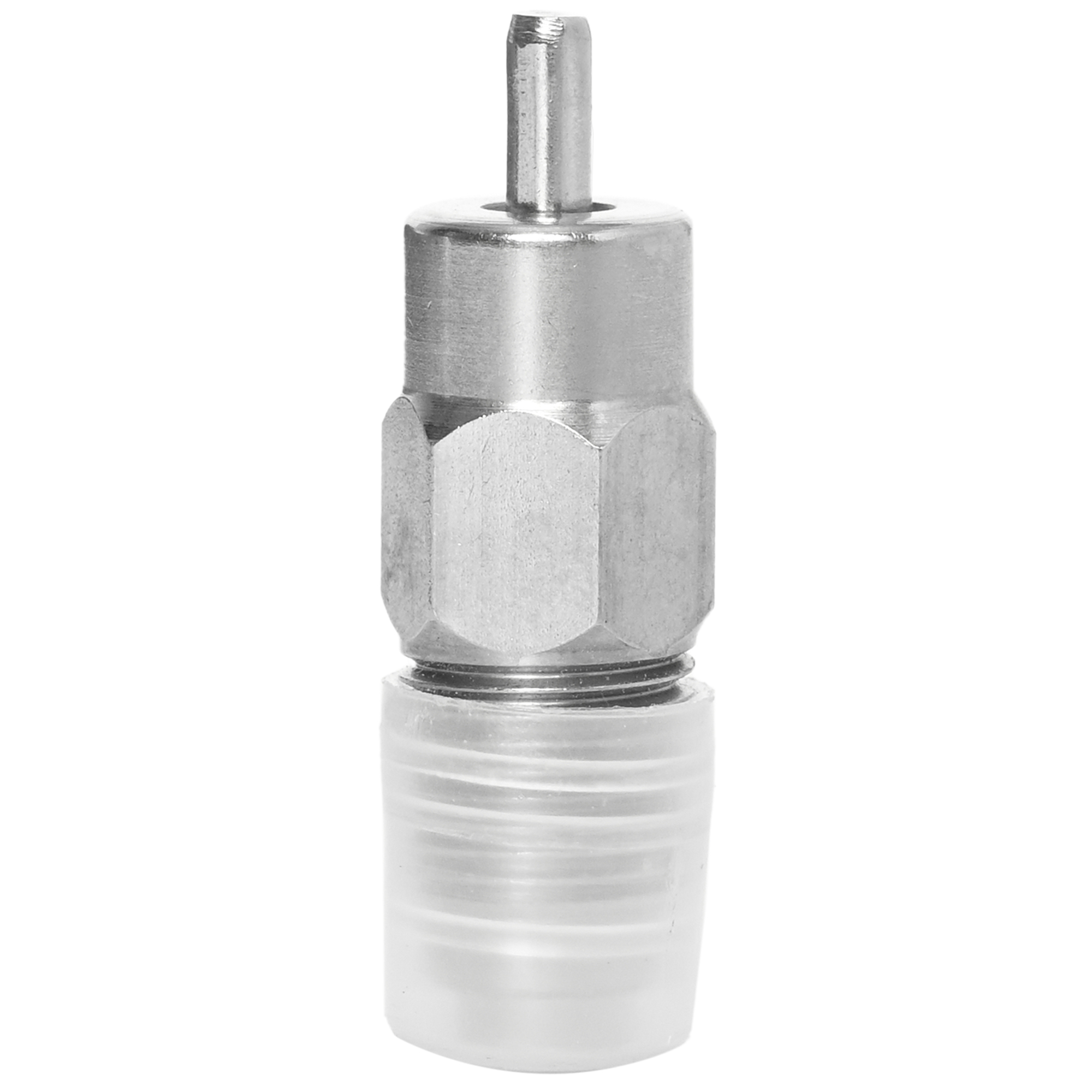 Automatic Poultry Nipple Drinker Steel Body With Plastic Cap