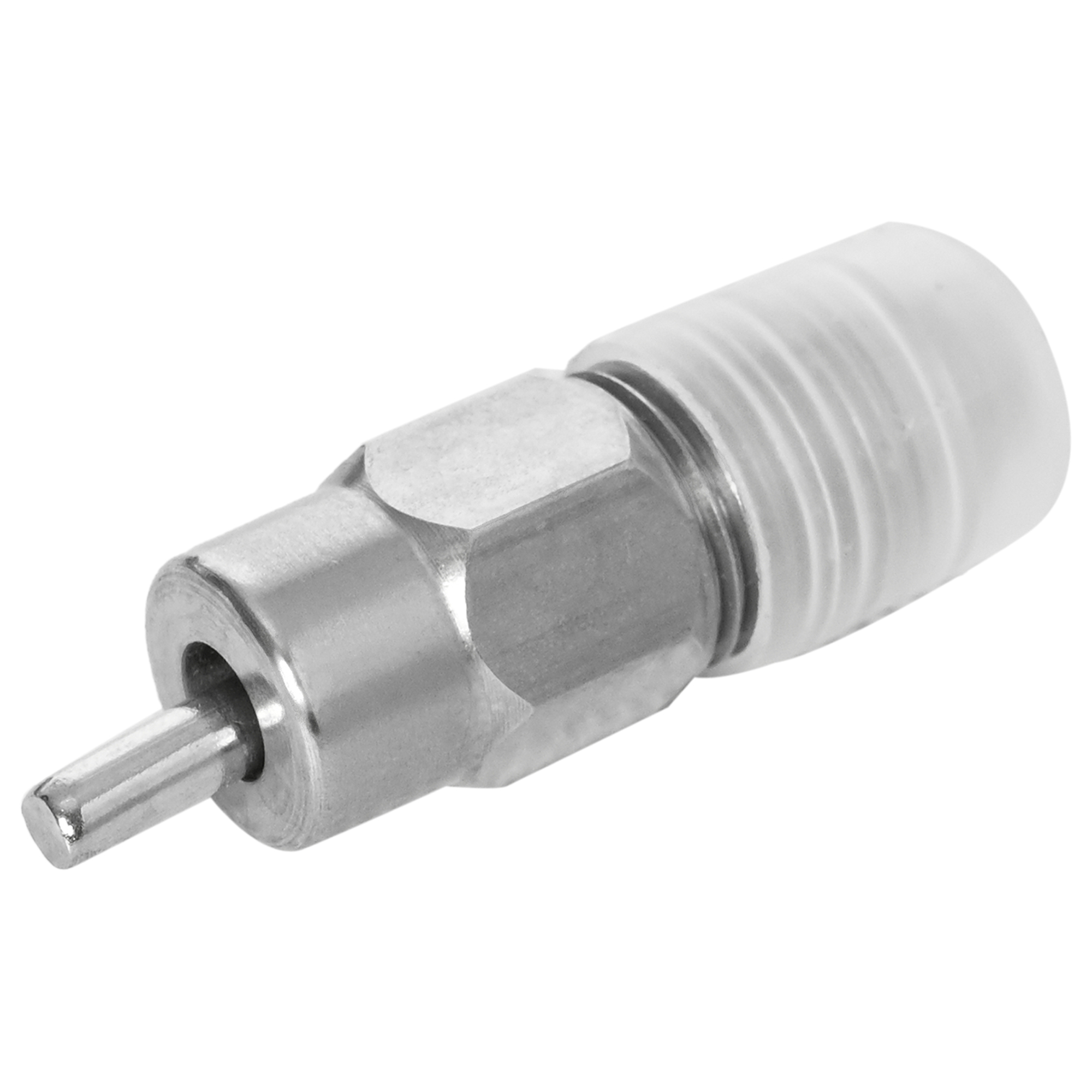 Automatic Poultry Nipple Drinker Steel Body With Plastic Cap