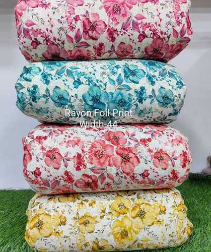 RAYON FOIL PRINT